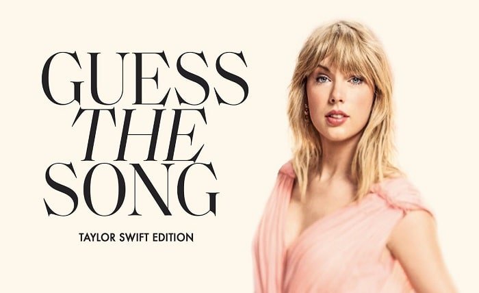 taylor swift guess the song