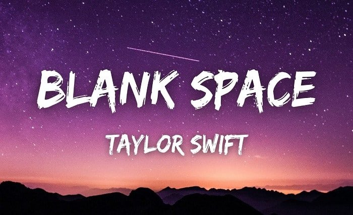 blank soace lyrics